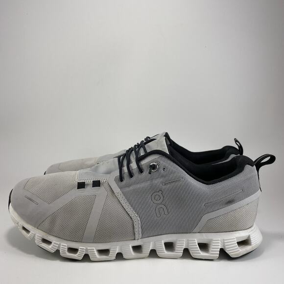 On Cloud 5 Slip On Waterproof Running Shoes Womens Size 11 Gray Athletic Low - Picture 3 of 10